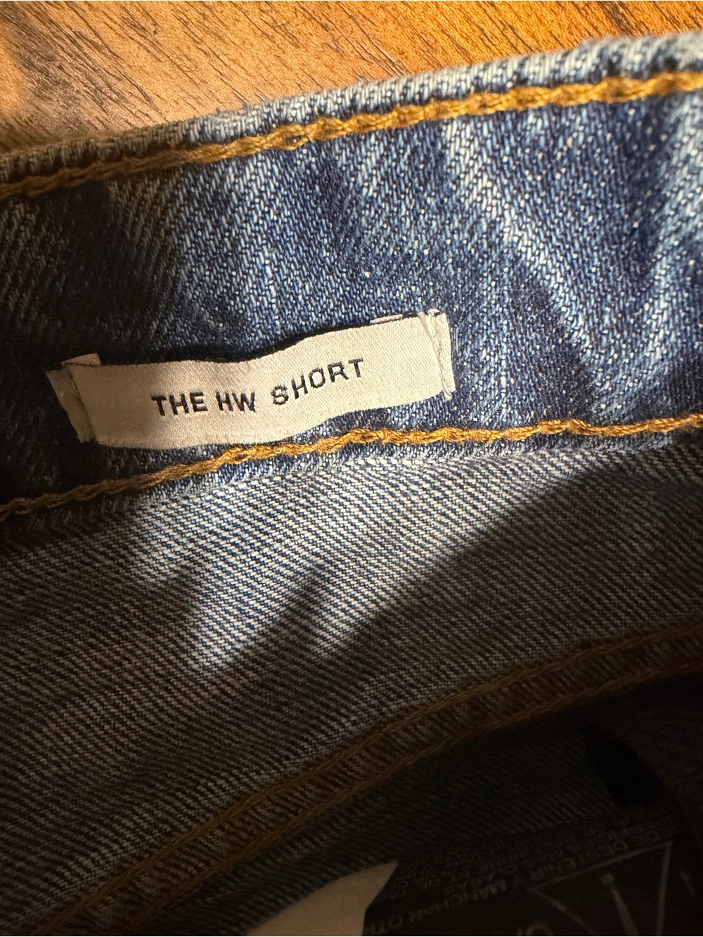 Zara distressed denim shorts size 8 - Picture 4 of 6